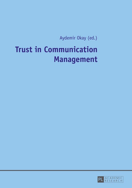 Trust in Communication Management - cover