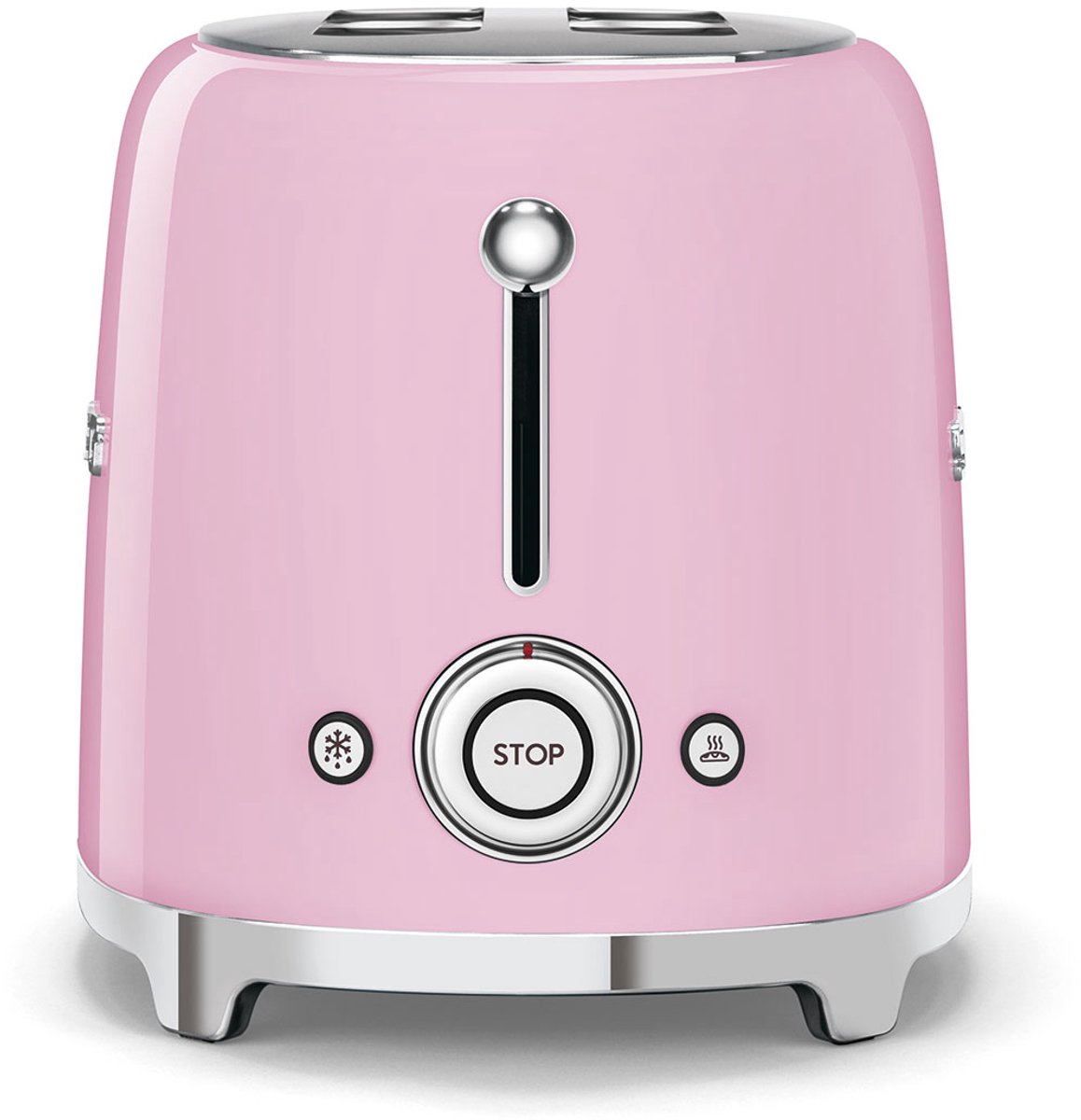 SMEG TSF01PKEU - Broodrooster - Roze - 2x2 - 950W - 6 niveaus thumbnail 3