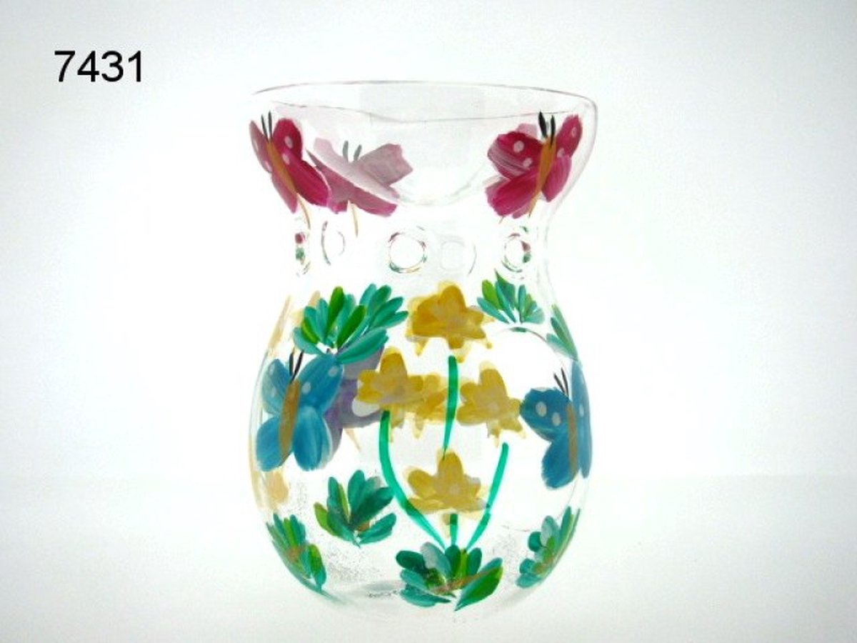 Brander voor geurolie en waxmelts, vlinders