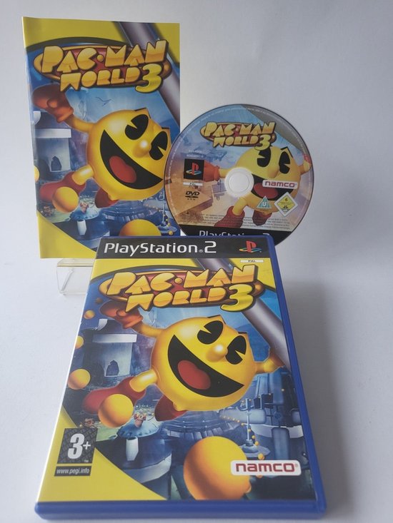 Jeu Pac-Man World 3 Pour PlayStation 2 (PS2) - Bon état - Version Française - Complet