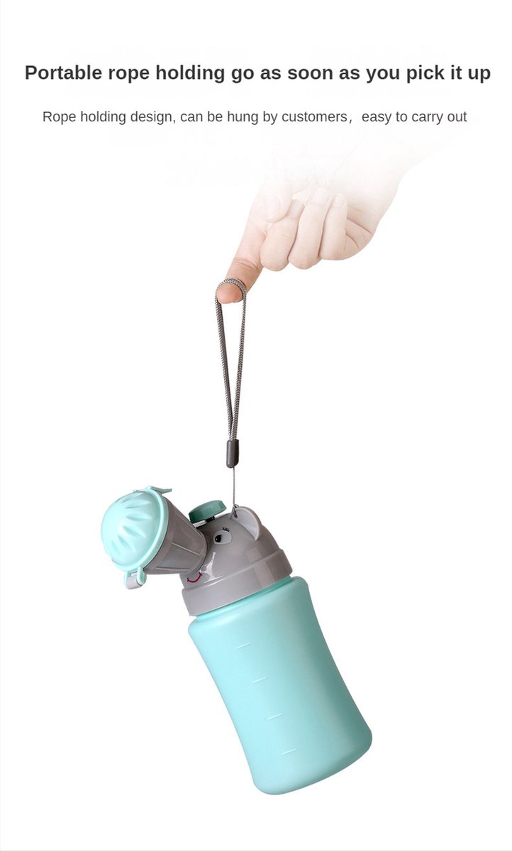 Goedkoopste Plasfles jongen - Plasfles kind - Plas fles - Urinefles - Plaspotje - 480ml - Incontinentie - Autofles - Auto - Bedfles - Onderweg - Reizen - Lekvrij - Urinaal - Bedpan