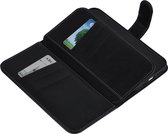 UNIQ Accessory Zwart hoesje voor iPhone 13 - Book Case - Pasjeshouder - Magneetsluiting