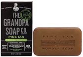 Teerzeep - Pine Tar Soap - Pijnboomteer Zeep - 120 gr. - Psoriasis - The Grandpa Soap Co.