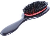 MEWAVE© | Luxe Haarborstel | Glanzend Haar | Zwijnenhaar | Massage Borstel | Varkenshaar | Anti Klit