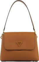 GUESS    Schoudertas Dames / Handtas -  Leer - Downtown Shoulder - Cognac