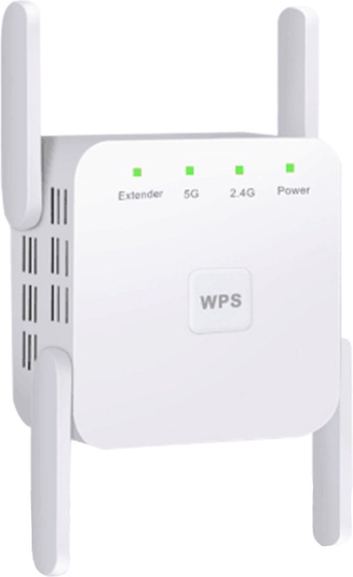 reactie beweeglijkheid Proficiat Wifi Repeater 1200 MBPS Draadloos Van In Round- Internet Versterker  Stopcontact -... | bol.com