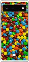 6F hoesje - geschikt voor Google Pixel 6 -  Transparant TPU Case - Chocolate Festival #ffffff