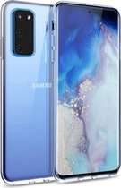 Samsung Galaxy S20 transparant siliconen hoes / case siliconen / doorzichtig