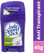 Lady Speed Stick Orchard Blossom Deodorant Stick - 24H Anti Transpirant Deo Stick - Anti Witte Strepen - Deodorant Vrouw - 45g
