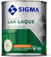 Sigma Hout Lak Exterieur Zijdeglans 2,5 liter RAL 9010