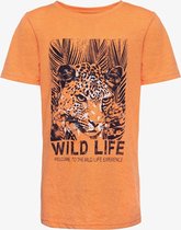 TwoDay jongens T-shirt - Oranje - Maat 170/176