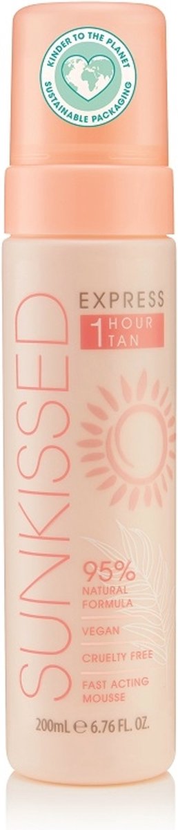 Sunkissed - Self Tan Mousse - Zelfbruiner - Express - 200 ml 