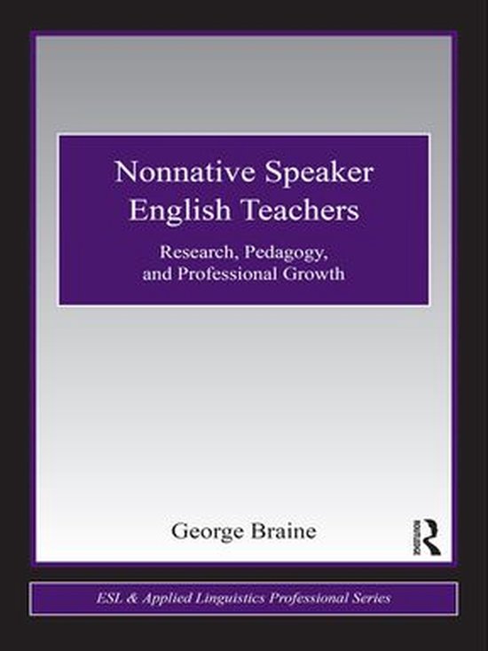 ESL & Applied Linguistics Professional Series - Nonnative Sp ... - cover