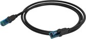 CAT5E Ethernet Kabel - RJ45 UTP Kabel Met Snelheid tot 1000Mbps - Internetkabel - 1 meter - Zwart