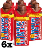 Tony's Chocolonely Fairtrade Chocolademelk - Chocolade Melk - Hot Chocolate - 6 x 250 ml