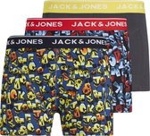 JACK & JONES  JACGRAFFITI LOGO 3-PACK Heren Onderbroek  - Maat S