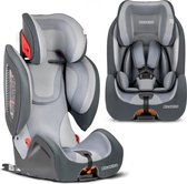 Autostoel - Grijs/Blauw - 6m tot 12 jr - Isofix