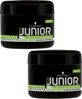 Junior Power Styling Haarwax Shine Glans L1 - Multi Pack - 2 Stuks