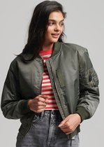 Superdry Ma1 Bomber Jas Groen XL Vrouw