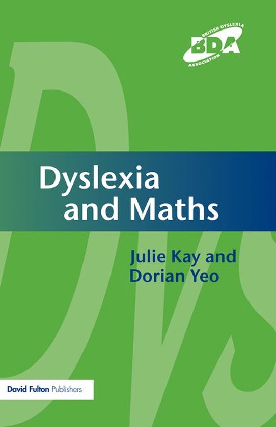Dyslexia and Maths - cover