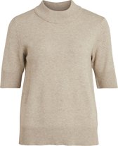 VILA VIRIL CREW NECK 2/4 KNIT TOP - NOOS Dames Trui - Maat L