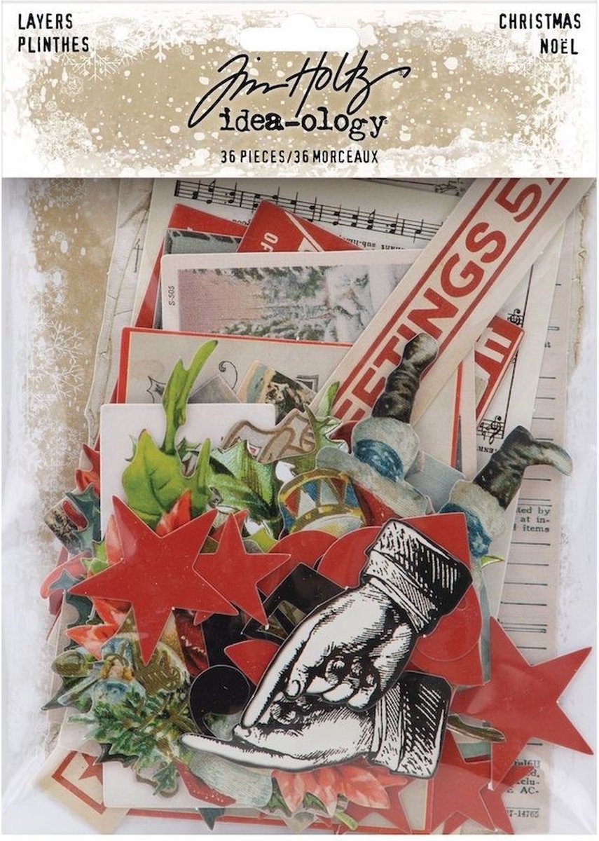 Tim Holtz Idea-ology Christmas Layers (TH94185)