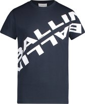 Ballin Amsterdam -  Jongens Slim Fit    T-shirt  - Blauw - Maat 140