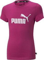 PUMA Essentials Logo Meisjes T-Shirt - Maat 164