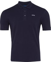 McGregor Polo Navy Heren| 100% Katoen | Ronde Hals / O Hals met Capouchon | Maat XXL | McGregor New York | Geborduurd logo op de rug