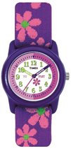 Timex Time Teacher T89022 Horloge - Textiel - Paars - Ø 29 mm