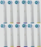 Têtes de brosse universelles - Convient pour Oral-B - 12 pièces