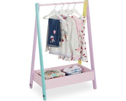 kledingrek kinderen - kinderkamer - 99 x 64,5 x 42 cm - kinderkapstok