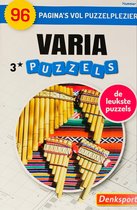 Denksport | Denksport puzzelboekjes | Varia puzzels | Puzzelboekjes | Puzzelboeken volwassenen denksport | Zweedse puzzels | Woordzoeker | Sudoku | Kruiswoord | Kruiswoordraadsels