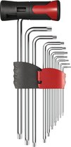 PARKSIDE Torx Sleutelset - De onmisbare set in je gereedschapskoffer - Torxsleutelset  - 11-delig - In opklapbare kunststof houder