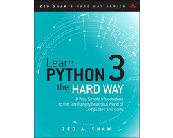 Omslag van Learn Python 3 the Hard Way