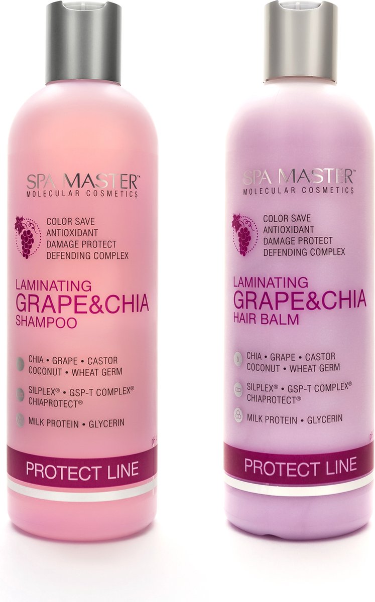 SPA MASTER Color Protect - Shampoo & Conditioner Set Gekleurd Haar - Sulfaatvrije Shampoo en Conditioner - pH 5.5