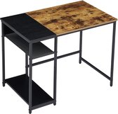 Endesk® Idustrieel Bureau Simpel - Bureautafel - Computertafel - Thuiswerken - Bureau Tafel - 100x60x74cm