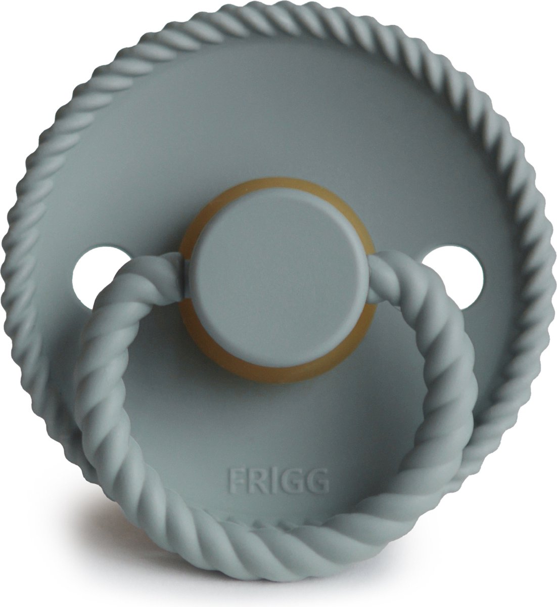 Goedkoopste Frigg fopspeen latex Rope- french gray/ 6-18 maanden