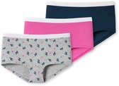 Schiesser 95/5 Organic 3 Pack Meisjes Onderbroek - Maat 176