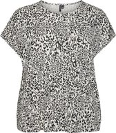 Vero Moda Curve VMEMILIE SS O-NECK BLOUSE - S CURVE Dames T-shirt - Maat S-42/44