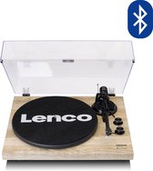 Lenco LBT-188 - Platenspeler met Bluetooth en Verstelbaar Contragewicht - Hout