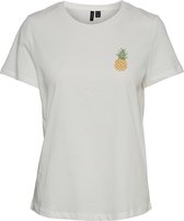 Vero Moda VMNOMIFRANCIS SS TOP BOX JRS Dames T-shirt - Maat XL