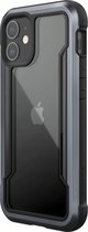 Raptic - iPhone 12 Mini, hoesje Raptic Shield Pro, antimicro, zwart