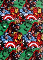 Kleurrijke sprei / deken 120cm x 150cm Avengers Marvel
