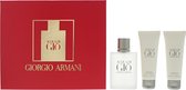 Armani Acqua di Gio Giftset - 100 ml eau de toilette spray + 75 ml showergel + 75 ml aftershave balm - cadeauset voor heren