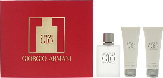 Armani Acqua di Gio Coffret - Eau de toilette vaporisateur 100 ml + Gel  douche 75 ml +... | bol