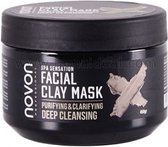 Novon professional Facial Clay Mask 450gr. - Deep reinigend gezichtmasker -