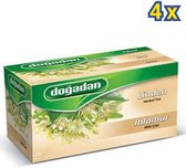 Dogadan - 4 x 20stuks - Linden herbal tea - Linden kruidenthee