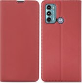 iMoshion Slim Folio Book Case Motorola Moto G60 hoesje - Rood