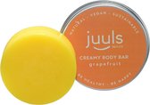Juuls Vegan Care - Body Soap In Blik - Grapefruit - Plus Gratis Navulling - Voor Handen en Lichaam - Zonder Sulfaten - Halal - Zeeptablet 60gr